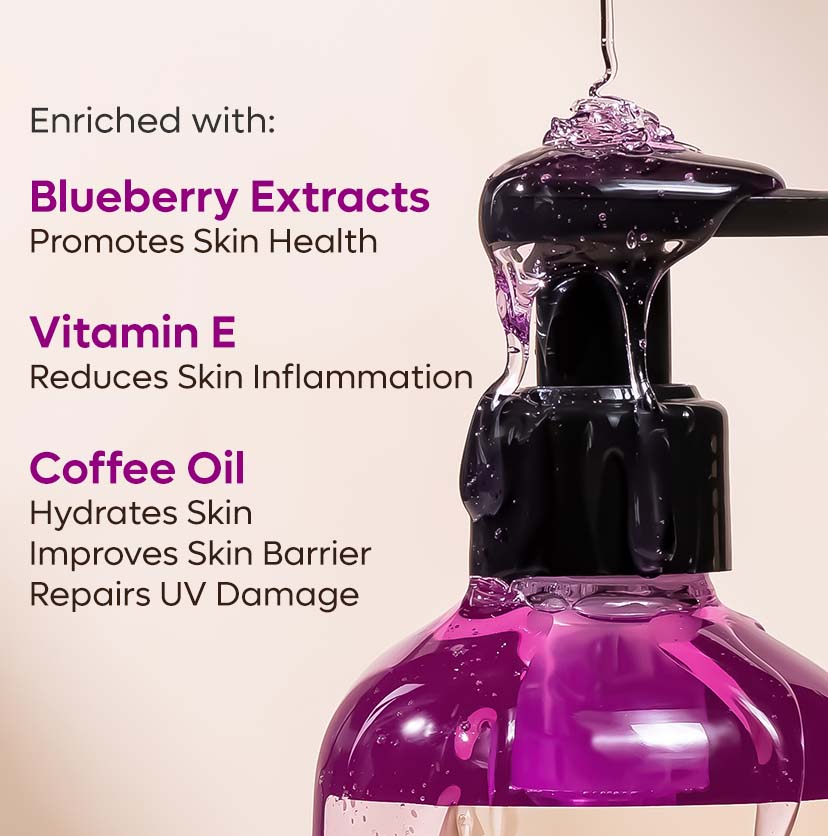 Blueberry Blast Body Wash | Fruity Blueberry Aroma - 300 ml