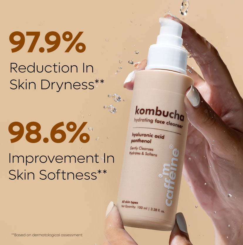 Kombucha Hydrating Face Cleanser with Hyaluronic Acid -100 ml
