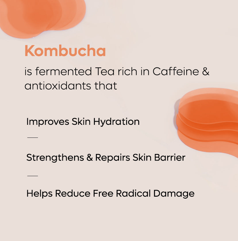 4% Niacinamide Hydrogel Under Eye Patches with Kombucha Tea | Pigmentation & Brightening - 15 Pairs
