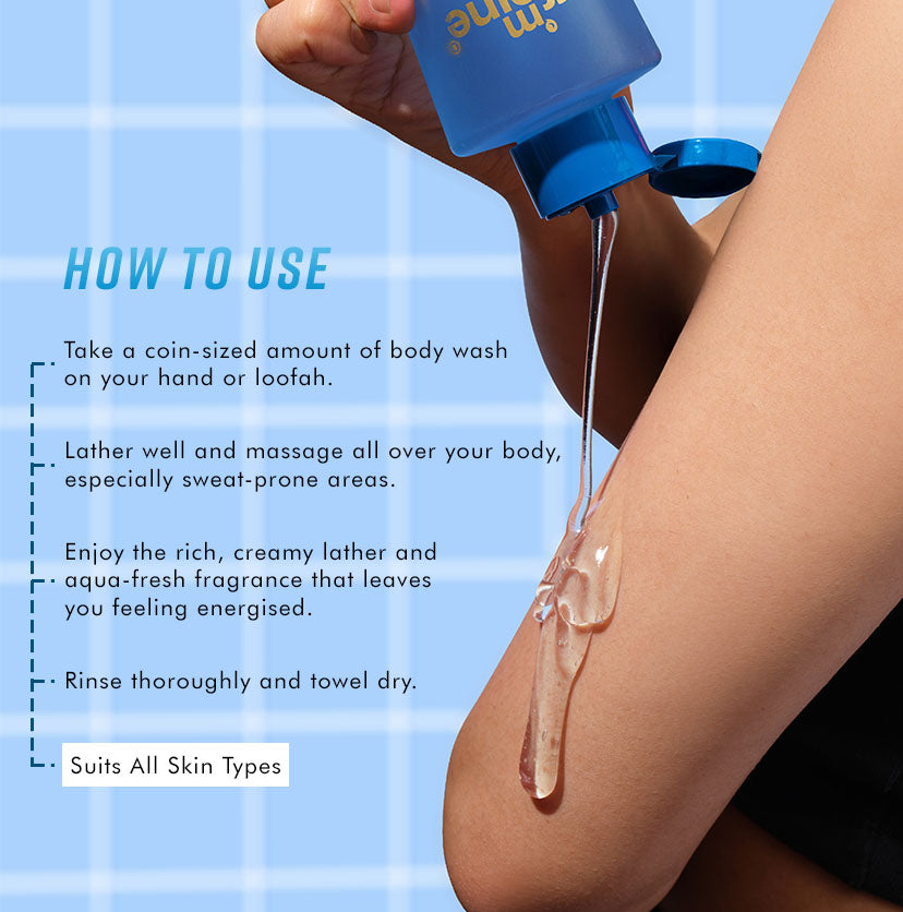 2% Salicylic Acid, 3-in-1 Perfume & Odour Control Body Wash