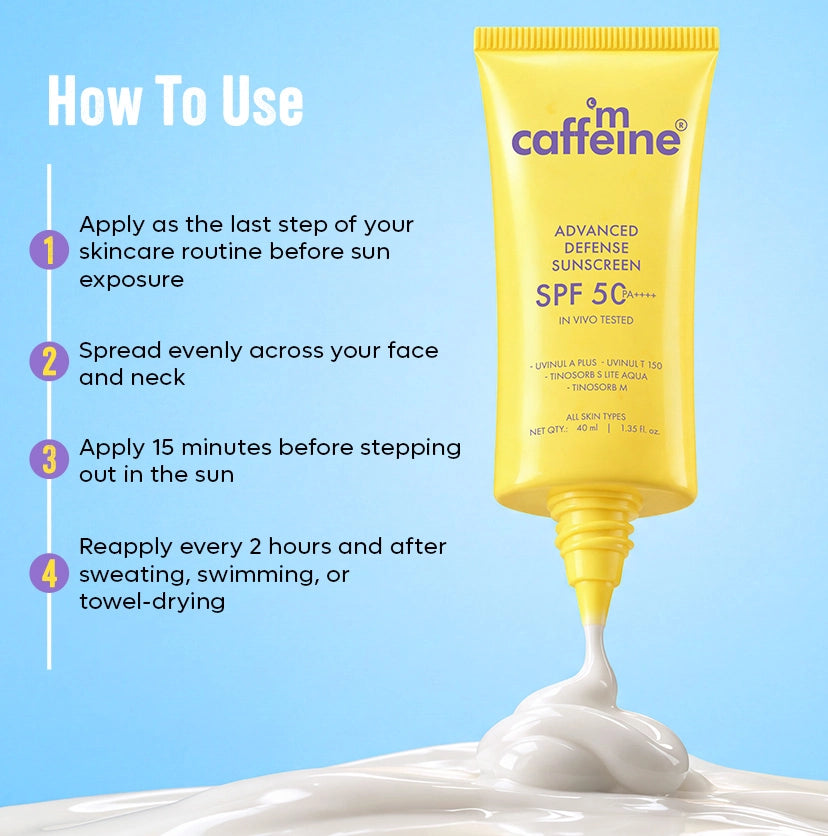 Advanced Defense Sunscreen SPF 50 PA++++ | 40ml