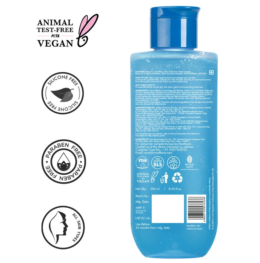 2% Salicylic Acid, 3-in-1 Perfume & Odour Control Body Wash