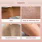 mCaffeine Guava Tini De-Tan Body Wash 300 ml - targets panel showing tan, dull and uneven skin, pigmentation and rough skin