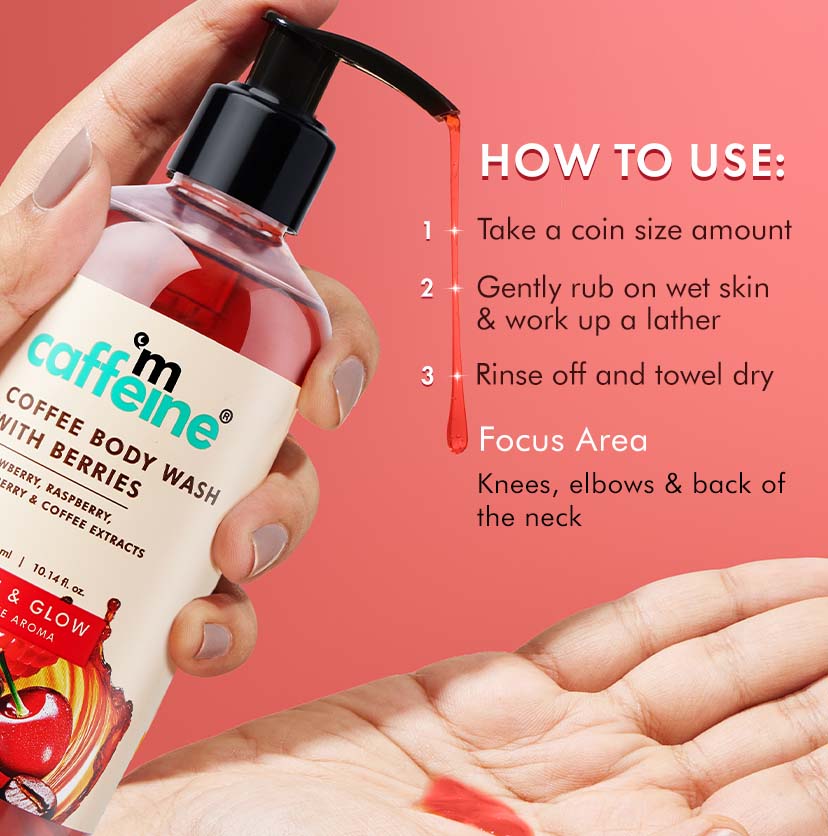 Coffee Body Wash with Berries - 300ml