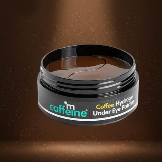 Coffee Hydrogel Under Eye Patches with Caffeine & HA - 15 Pairs