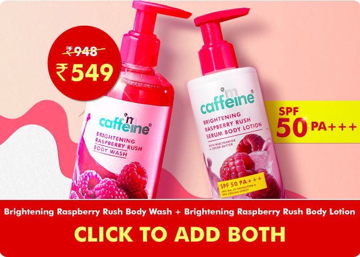 Raspberry Sunscreen (200 ml) + Body Wash (300ml) Combo