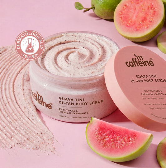 Guava Tini De-Tan Body Scrub - 175gm