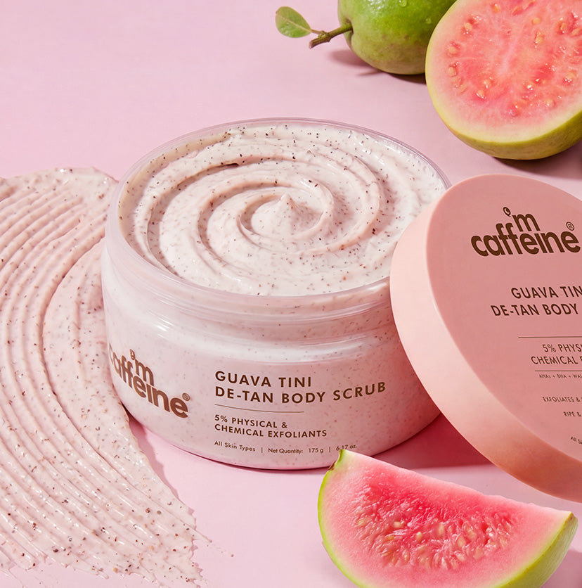 Guava Tini De-Tan Body Scrub - 175gm