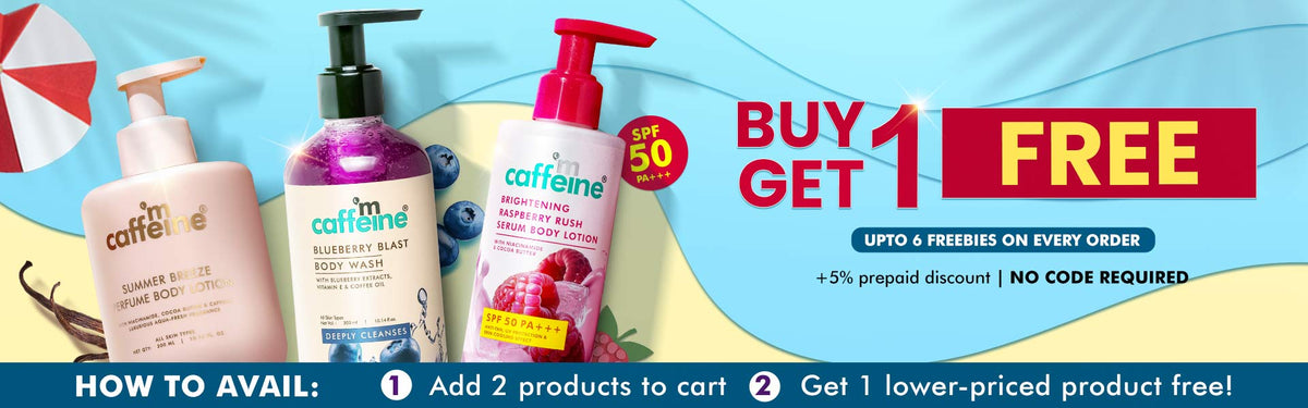 India's First Caffeinated Brand For Skin & Hair Care Products – mCaffeine