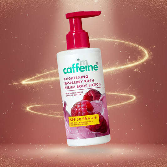 Brightening Raspberry SPF 50 PA+++ Body Sunscreen Lotion - 200 ml