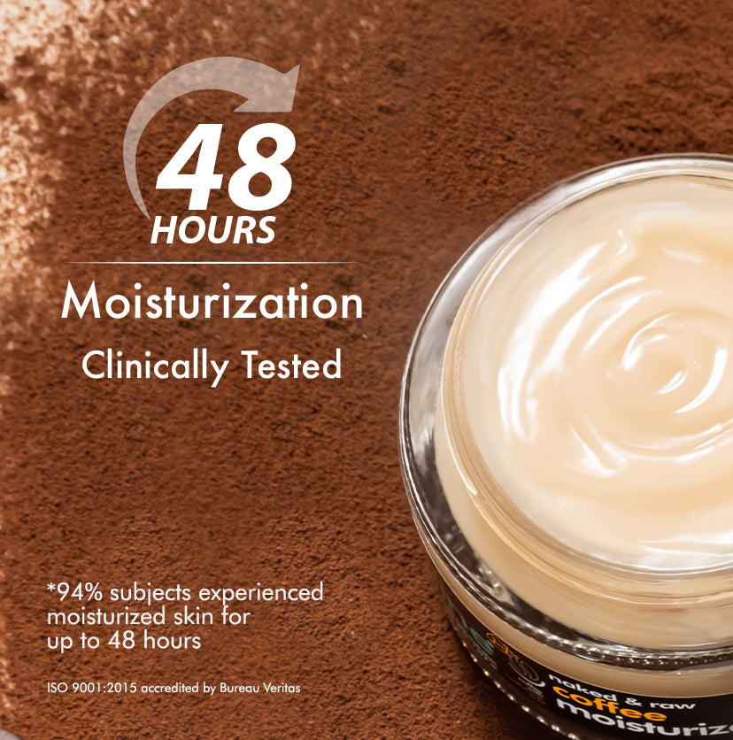 Coffee Oil-Free Face Moisturizer with HA & Pro-Vitamin B5 - 50ml