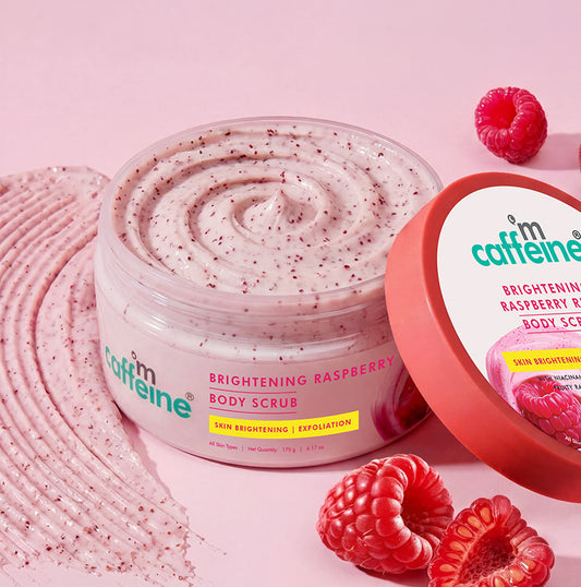 Brightening Raspberry Body Scrub | Vit C Rich - 175g