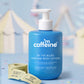 mCaffeine By the Blues Perfume Body Lotion 300 ml - 5% niacinamide, glutathione and 7% moisturising complex - blue pump bottle with tickets