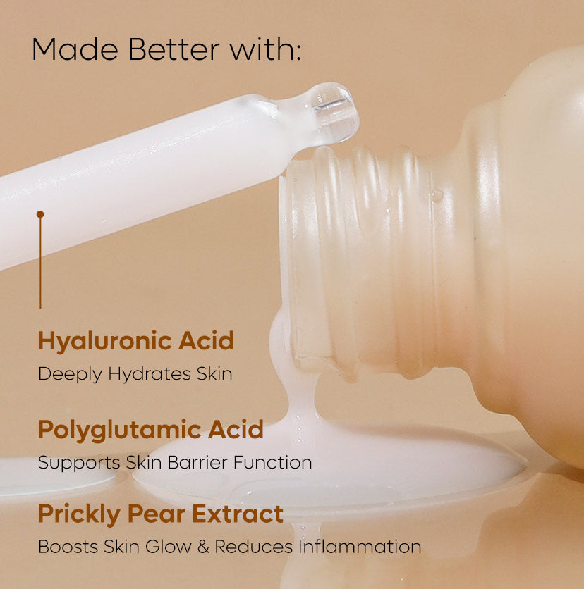 Kombucha Hydra Repair Face Serum with Hyaluronic & Polyglutamic Acid - 20 ml