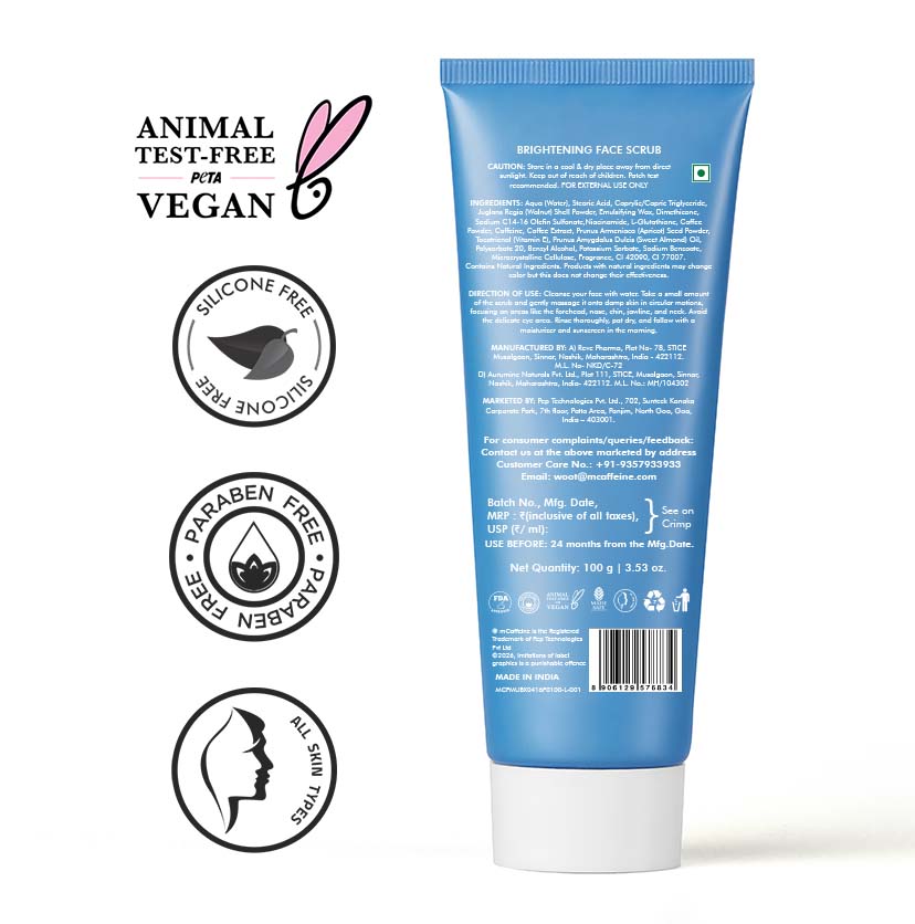 Brightening Face Scrub - 100gm