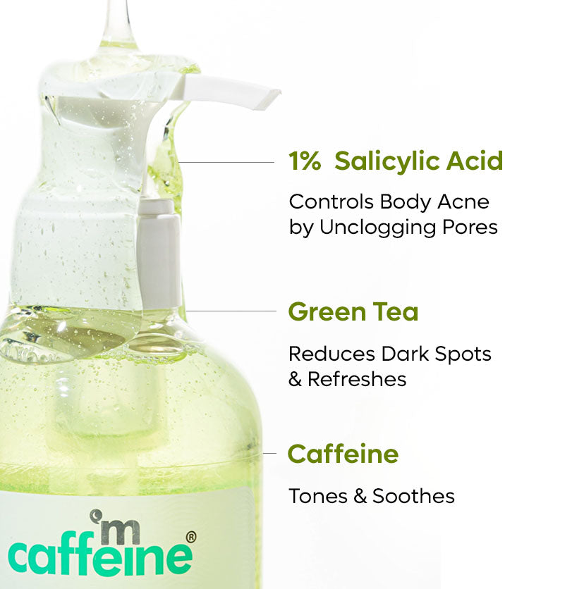 Green Tea & 1% Salicylic Acid Body Wash - 200ml - Pack of 2