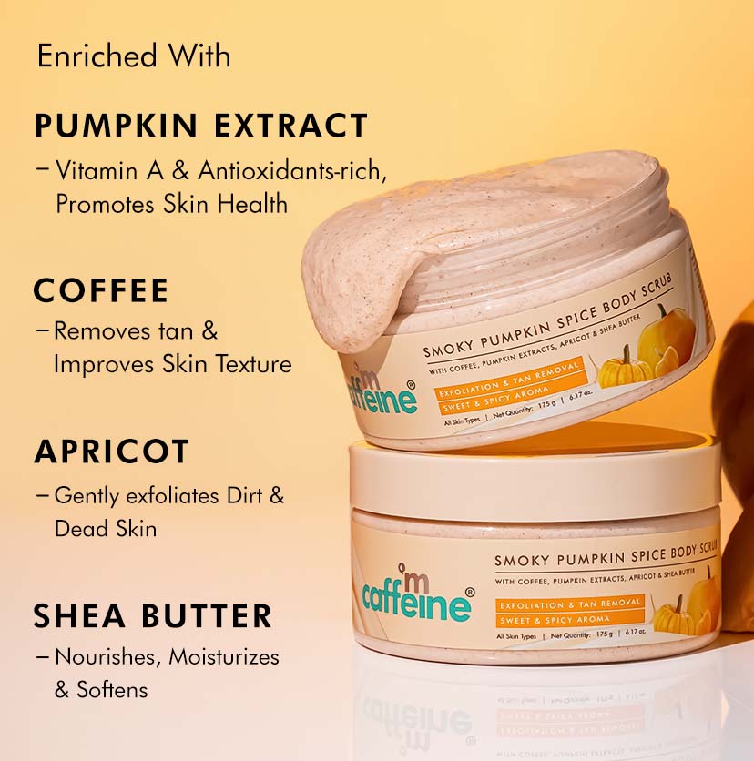 Smoky Pumpkin Spice Body Scrub - 175g
