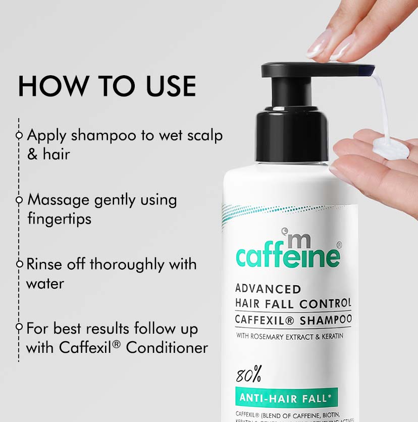 Advanced Hair Fall Control Caffexil® Shampoo with Rosemary-250 ML