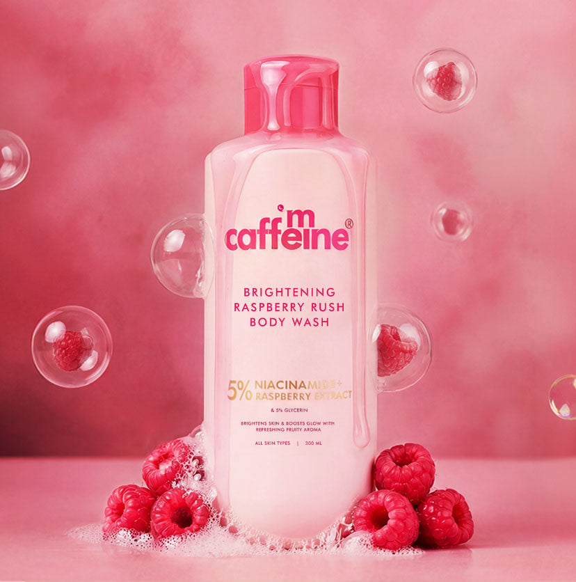 Brightening Body Wash | 5% Niacinamide & Raspberry Extracts (300ml)