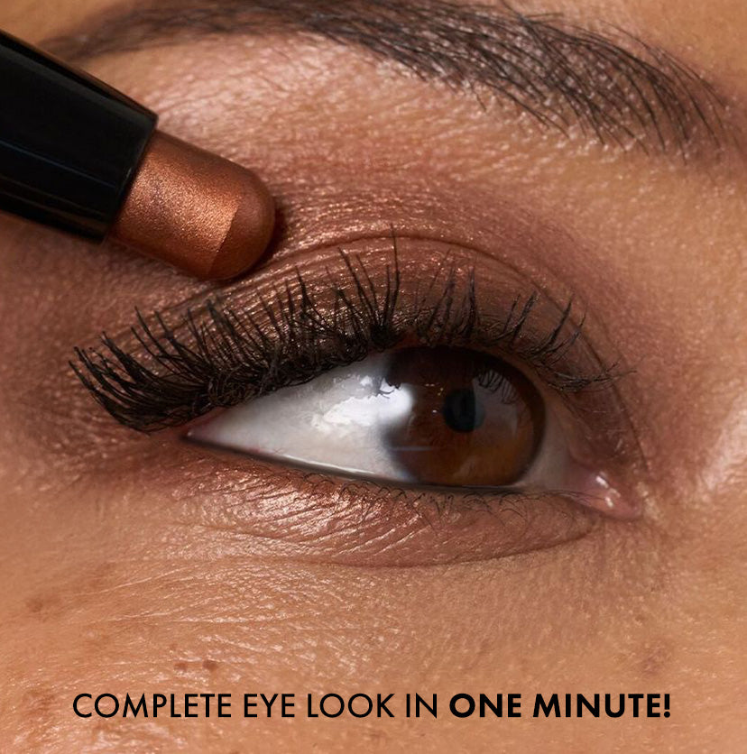 Duo-Verse 2-in-1 Kajal + Eyeshadow - Espresso Brown & Black Magic, 1g & 0.25g
