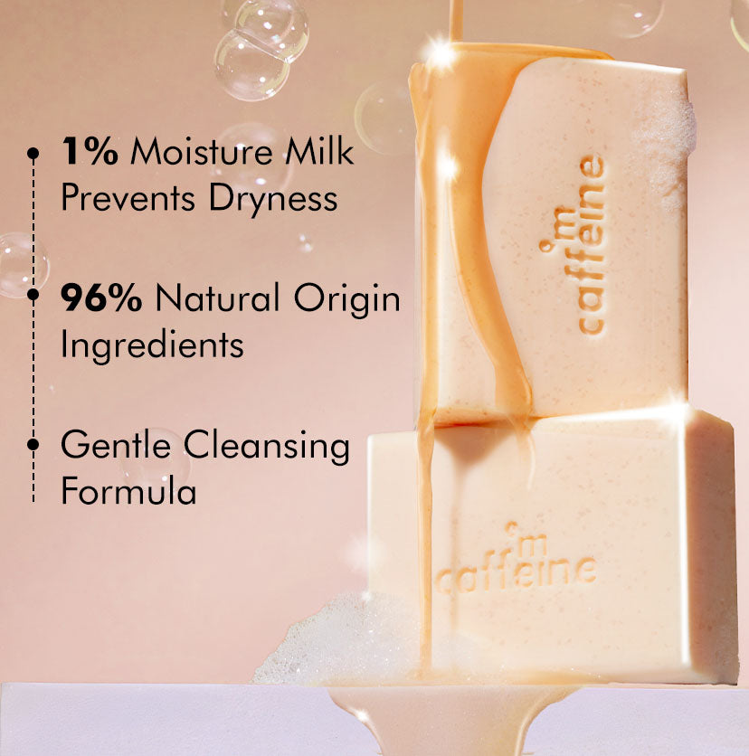 Exfoliating Tan Removal 1% Salicylic Acid & Lactic Acid Caramel Crunch Soap - 300g (3x100g)