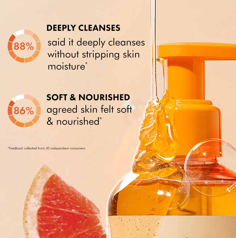 Glow Boost Vitamin C Rich Grapefruit Body Wash  - 300 ml