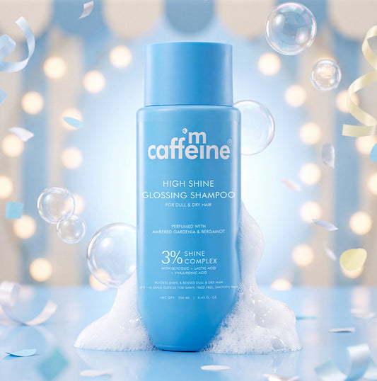 High Shine Glossy Hair Shampoo  3% Shine Complex