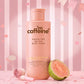 mCaffeine Guava Tini De-Tan Body Wash 300 ml - glycolic acid, kojic acid, niacinamide, guava extracts and caffeine - bottle with a halved guava