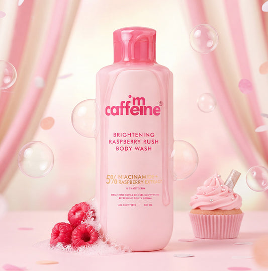 Brightening Body Wash | 5% Niacinamide & Raspberry Extracts (300ml)