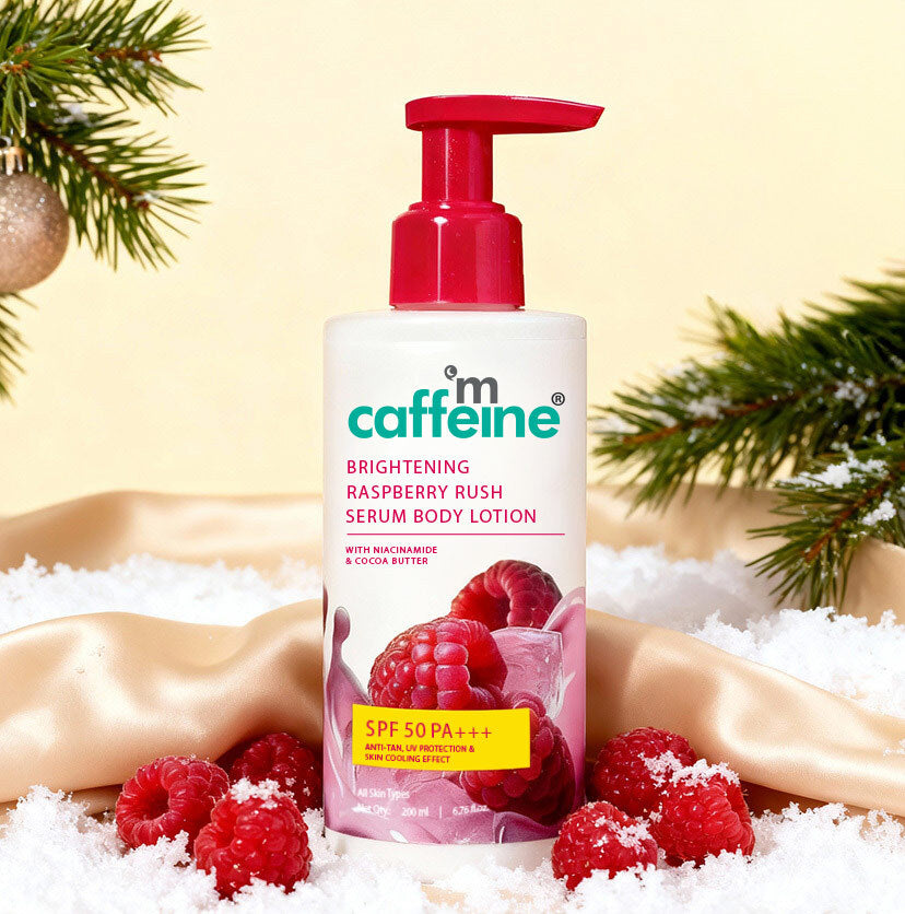 Brightening Raspberry SPF 50 PA+++ Body Sunscreen Lotion - 200 ml