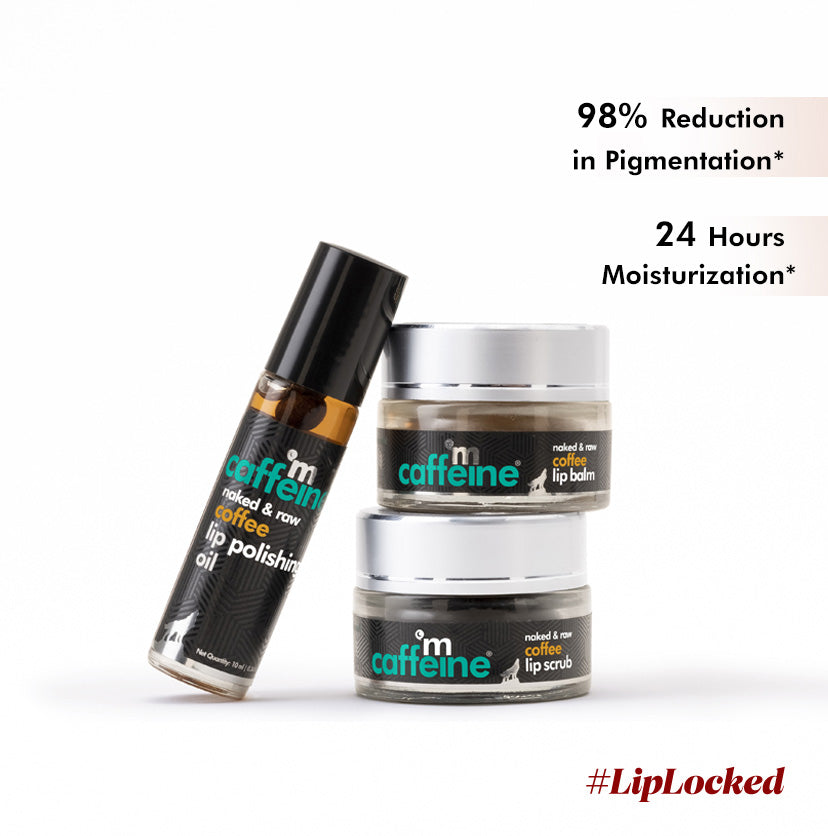 mCaffeine Coffee Lip Kit For Chapped & Pigmented Lips