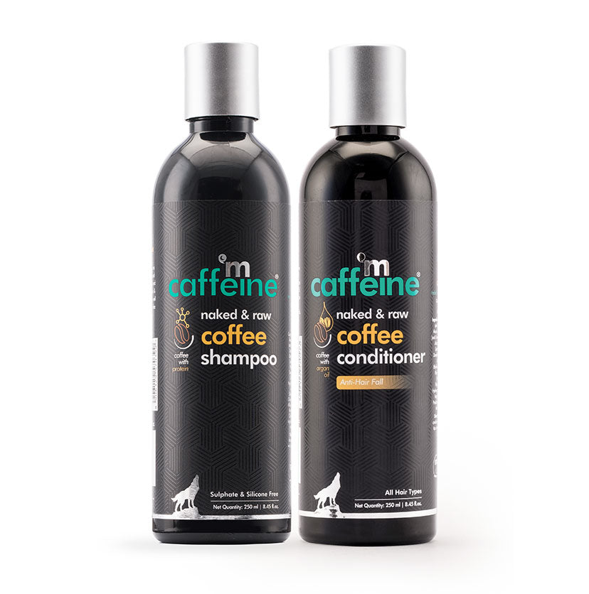 Coffee Shampoo & Coffee Conditioner Duo - Hair Fall Control