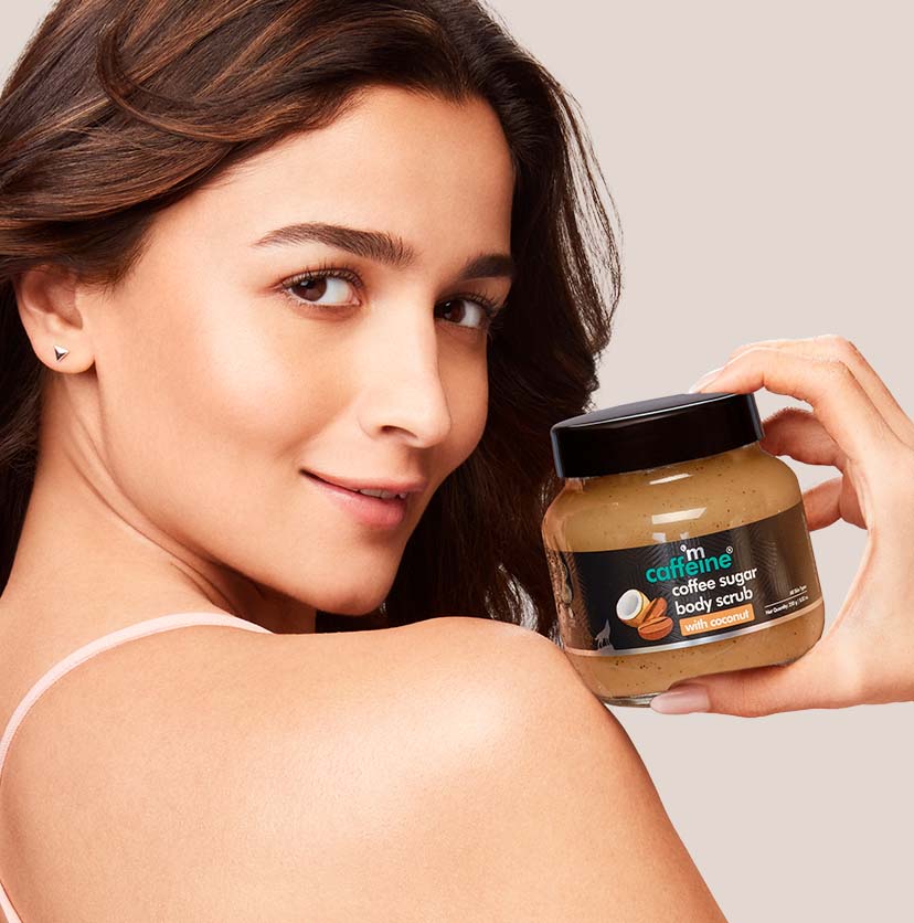 Coffee Sugar Body Scrub with Coconut
