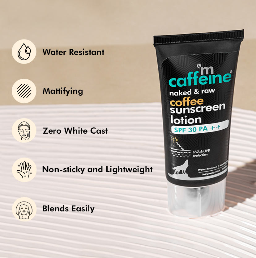 Coffee Lotion Sunscreen SPF 30
