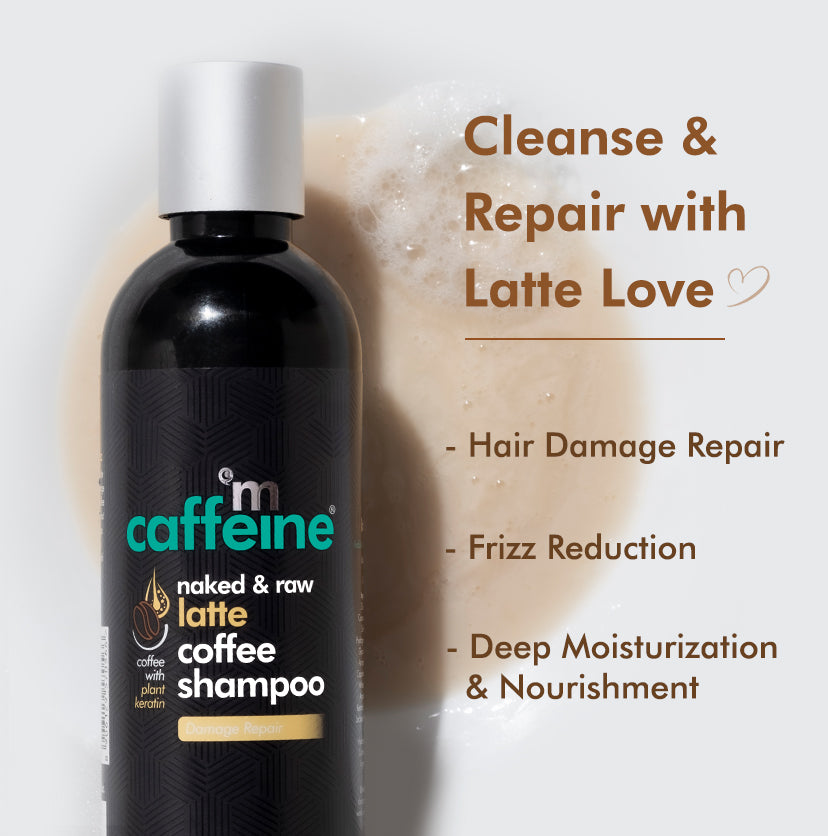 Damage Repair Shampoo & Conditioner- Latte Coffee Routine
