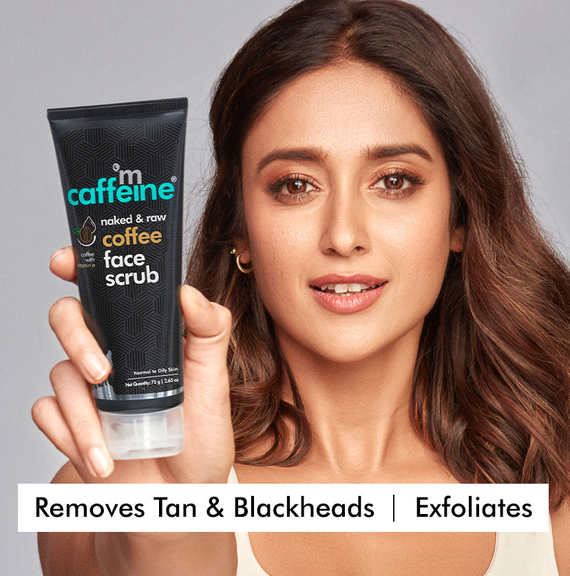 Coffee Face Scrub with Walnut
