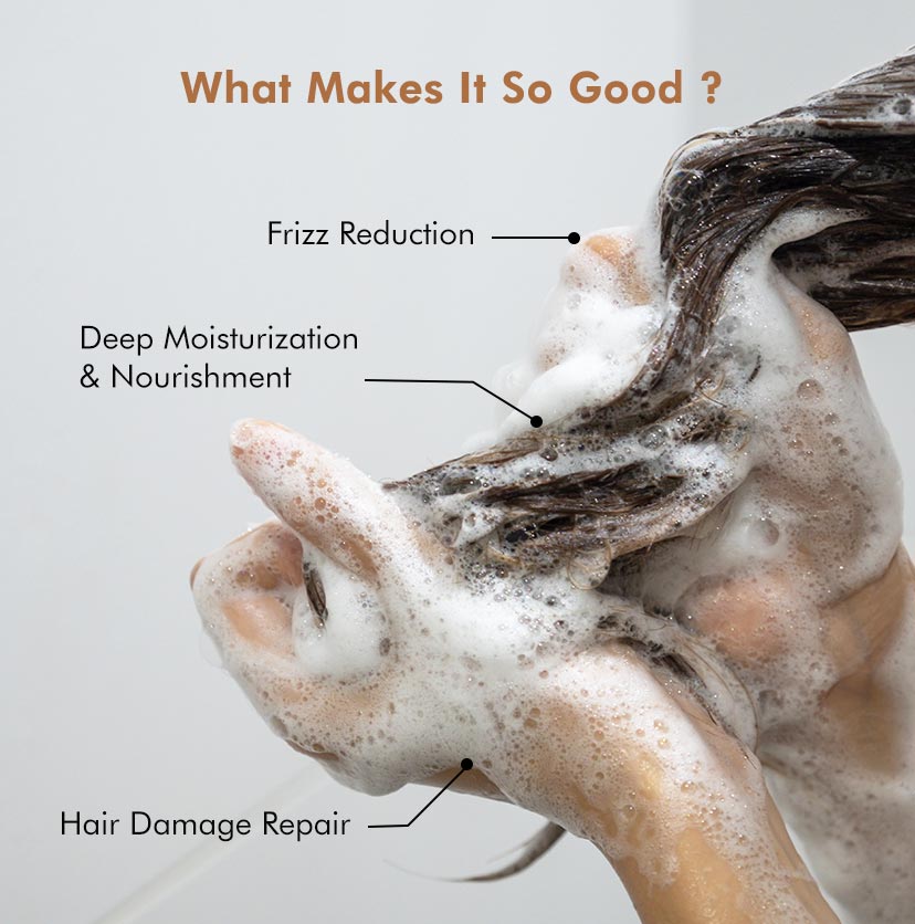 Damage Repair Latte Shampoo with Coconut Milk - 250ml