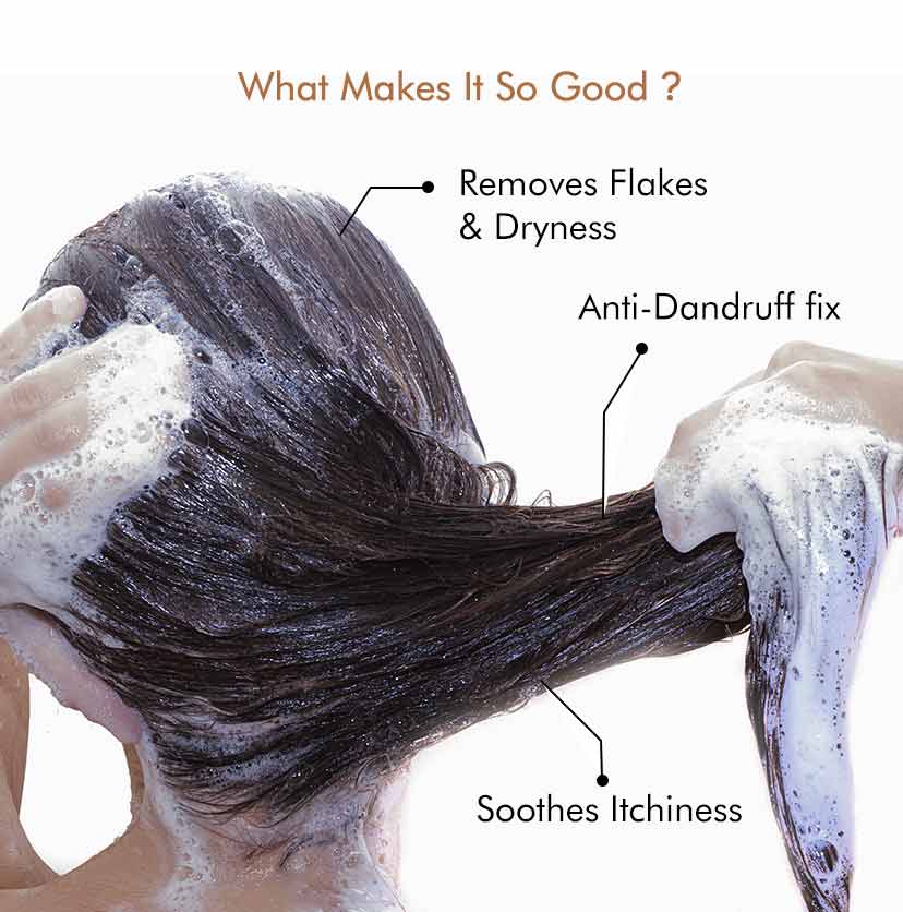 Anti-Dandruff Cappuccino Shampoo with Natural AHA - 250ml