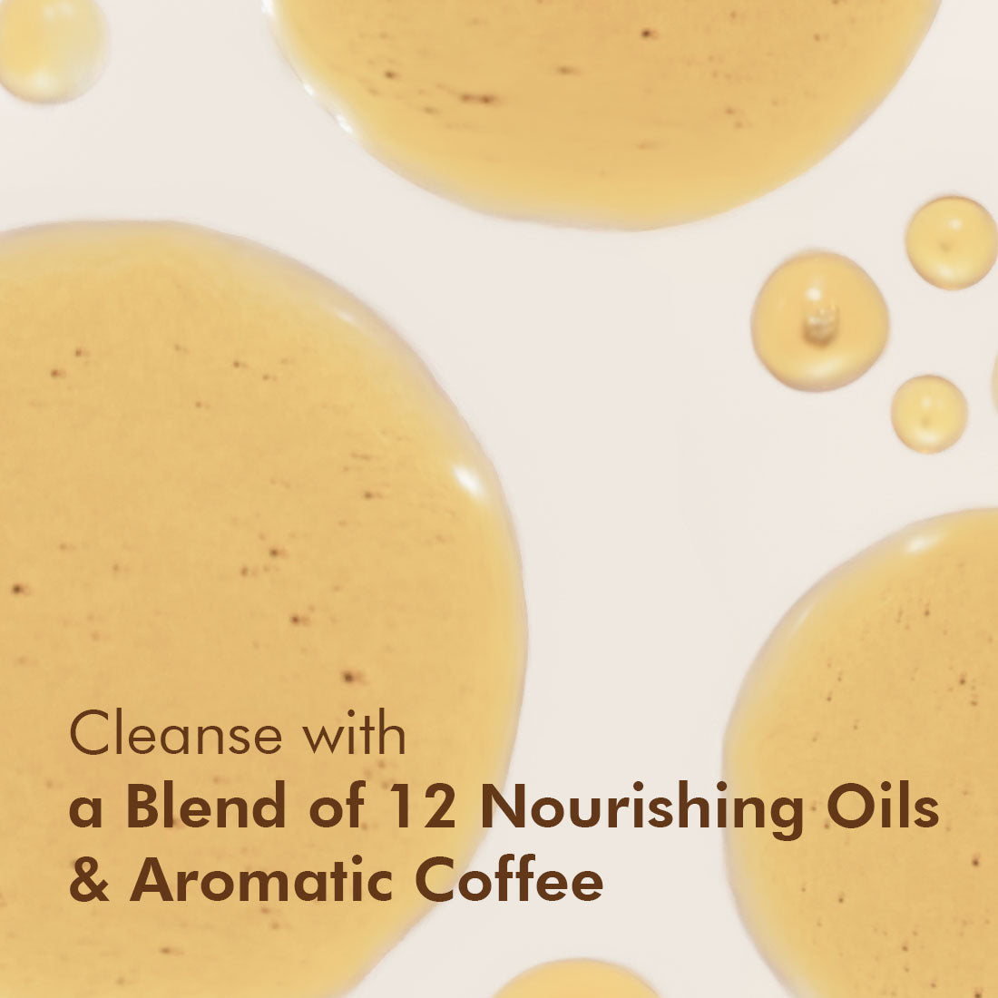 Coffee Shower Oil Body Wash with 12 Nourishing Oils for Deep Moisturization & Nourishment- 100 ml