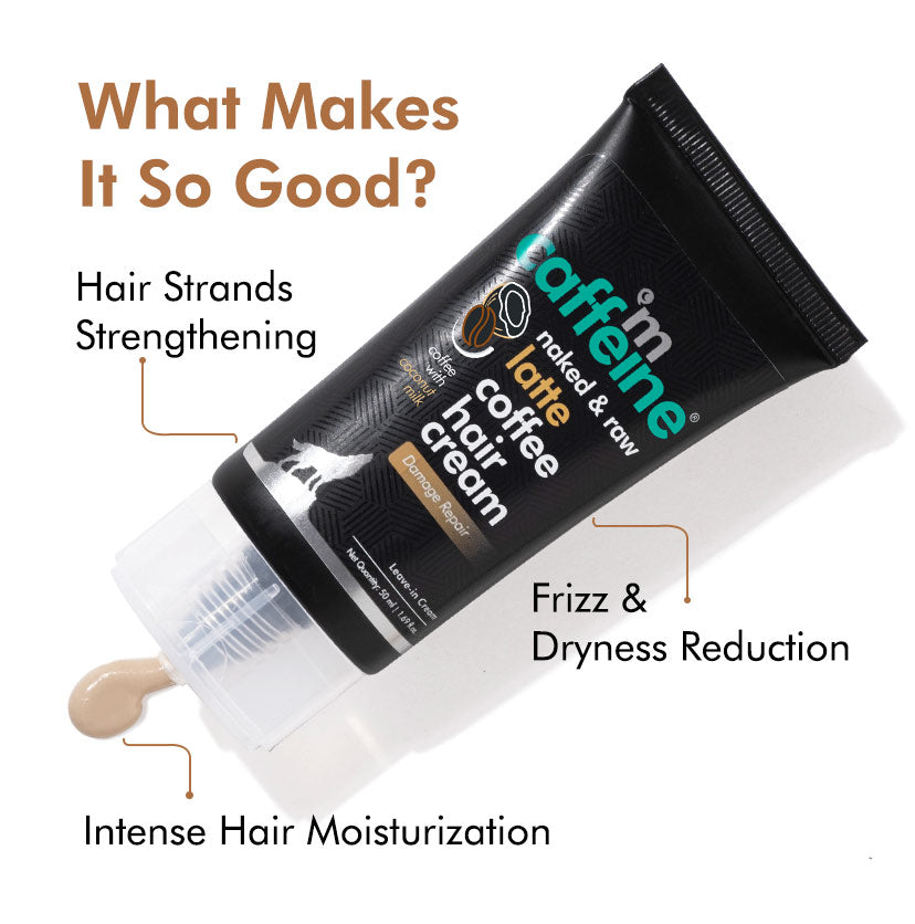 Damage Repair Latte Leave-In Hair Cream with Coconut Milk - 50ml