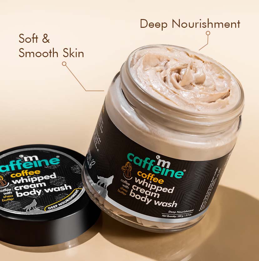 Coffee Whipped Cream Body Wash with Shea Butter - 100 g