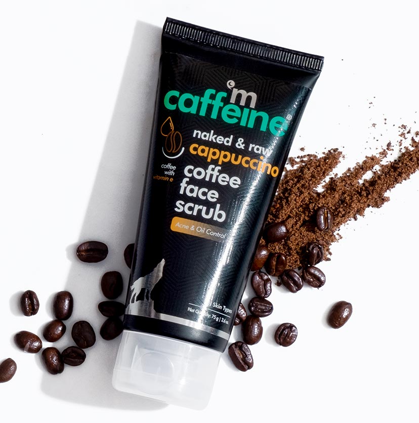 coffee face scrub