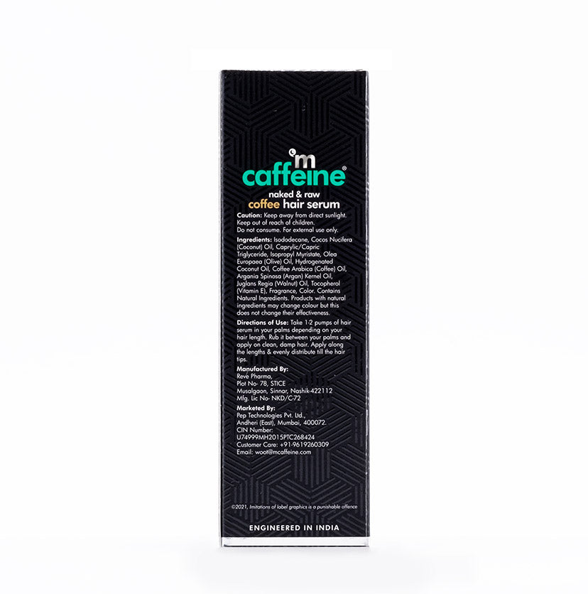 Coffee Hair Serum with Walnut
