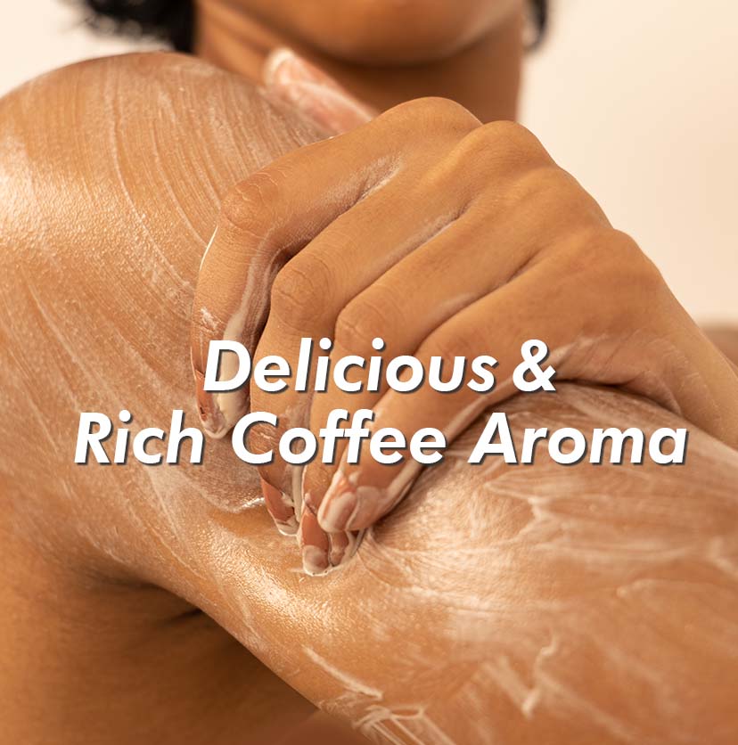 Coffee Whipped Cream Body Wash with Shea Butter - 100 g