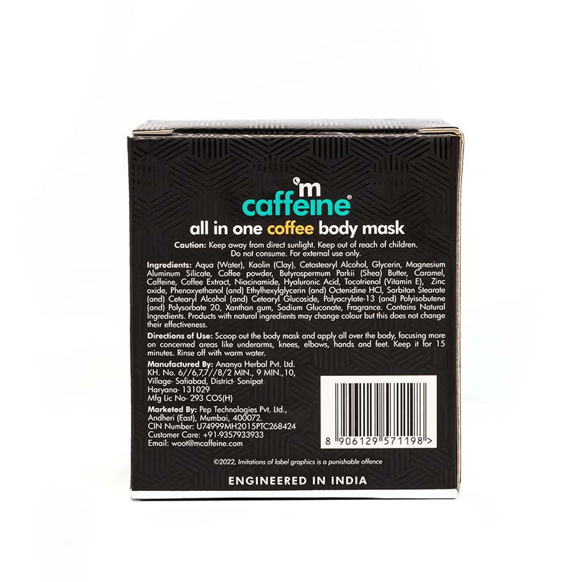 Coffee Body Mask with Niacinamide - 250g