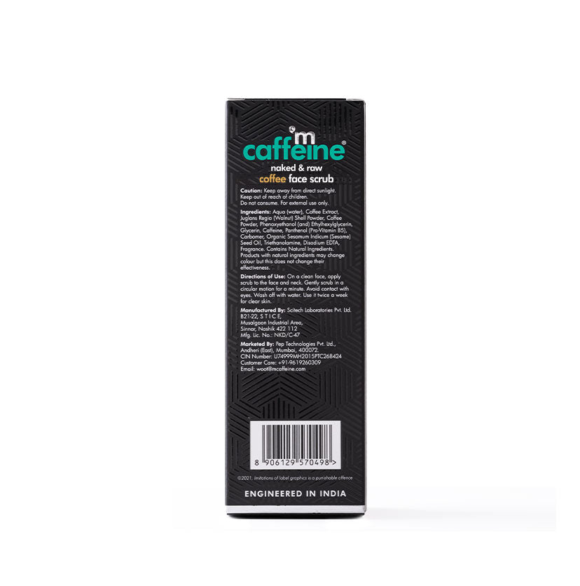 coffee face scrub for acne