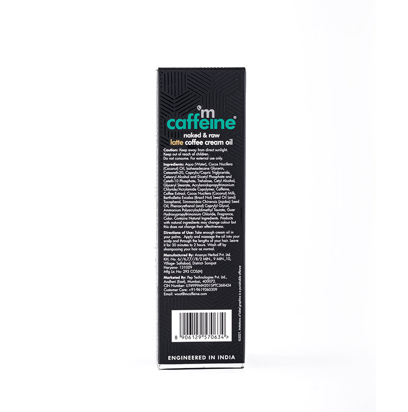 Damage Repair Latte Scalp & Hair Cream Oil with Coconut Milk - 150ml