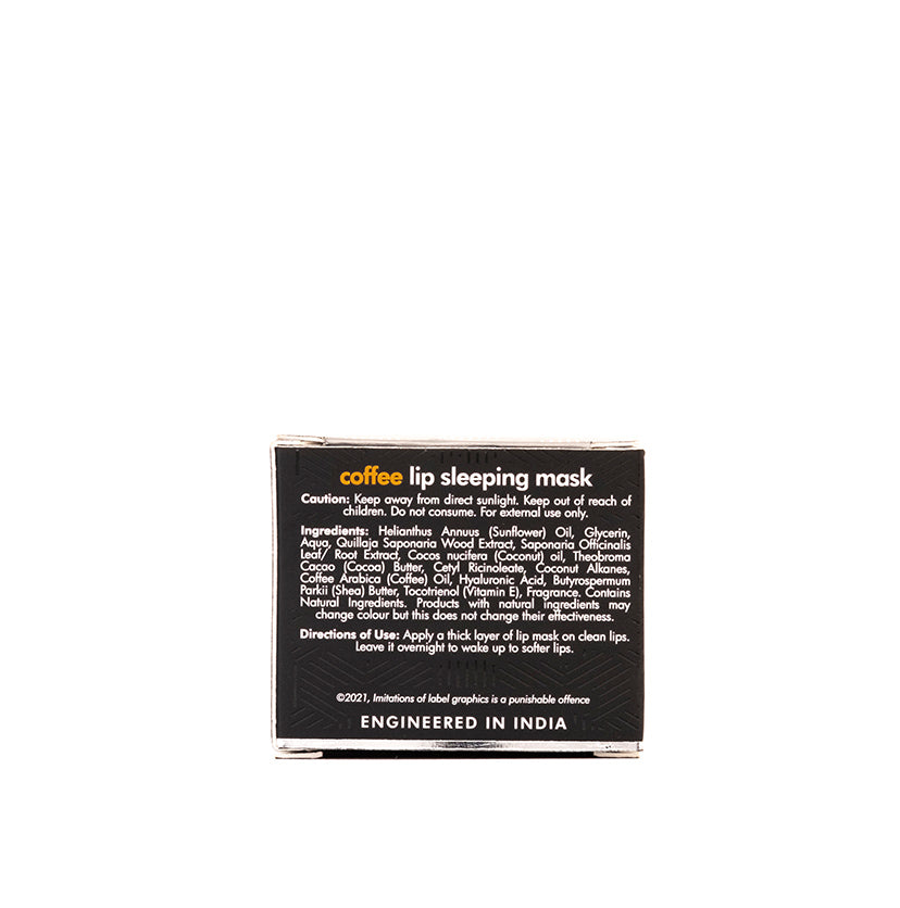 Coffee Lip Sleeping Mask for Hydration & Repair - 12g