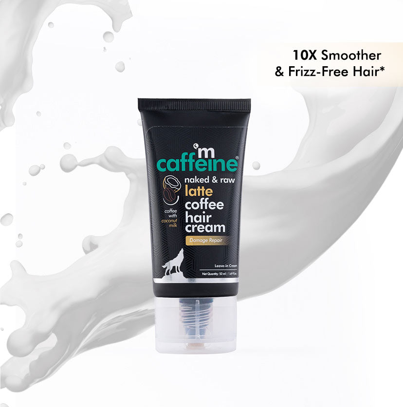 Damage Repair Latte Leave-In Hair Cream with Coconut Milk - 50ml