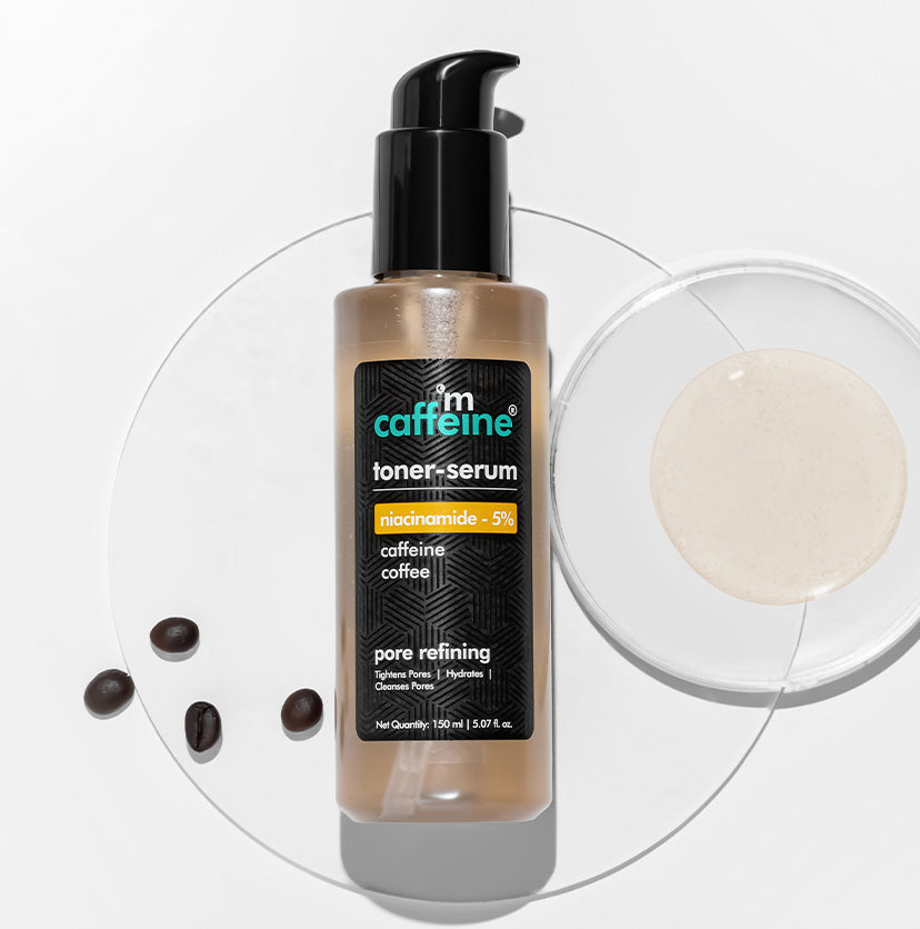 5% Niacinamide 2in1 Toner-Serum with Coffee Tightens Pores & Fades Blemishes